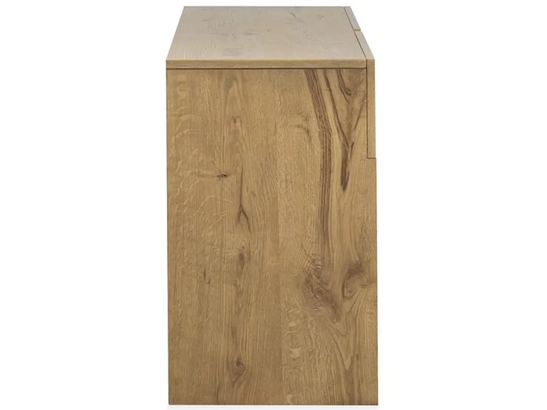 Mor Furniture Sawyer Rectangle Sofa Table In Rustic Caramel