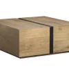 Mor Furniture Sawyer Square Coffee Table In Rustic Caramel