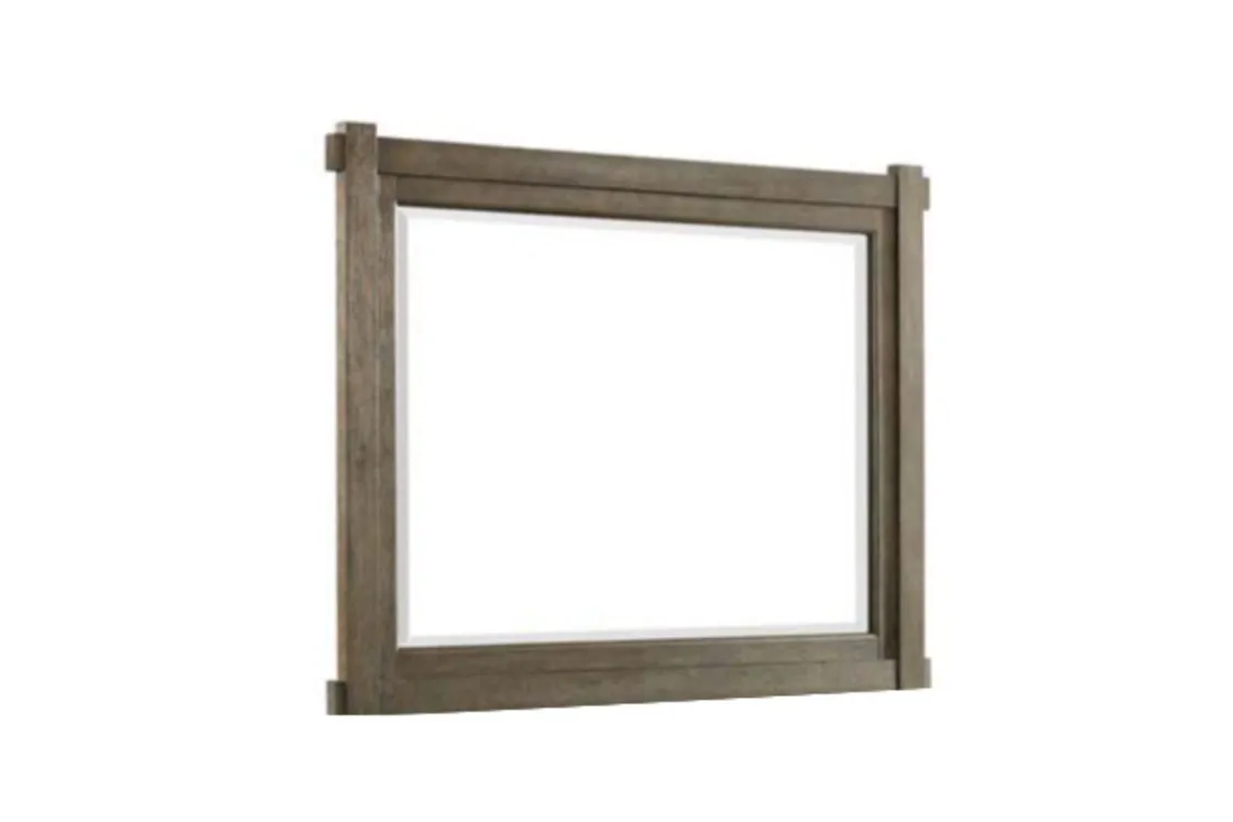 Mor Furniture Scott Mirror In Walnut
