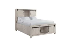 Mor Furniture Scott Storage Bed In Walnut, Queen