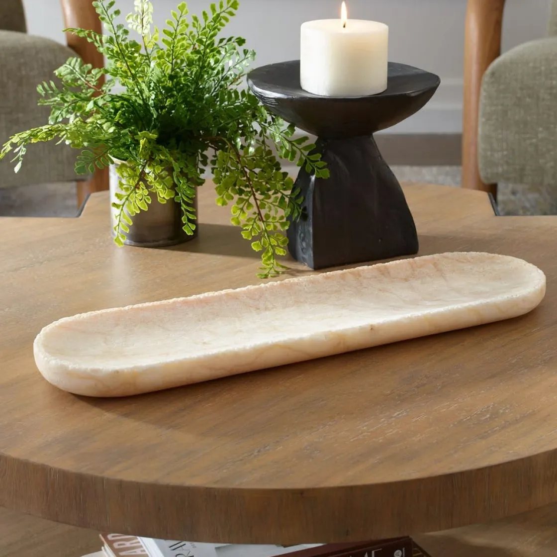 Mor Furniture Scuplted Onyx Bowl In Natural