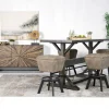 Mor Furniture Sequoia Bar Height Dining Table & 4 Stools In Espresso