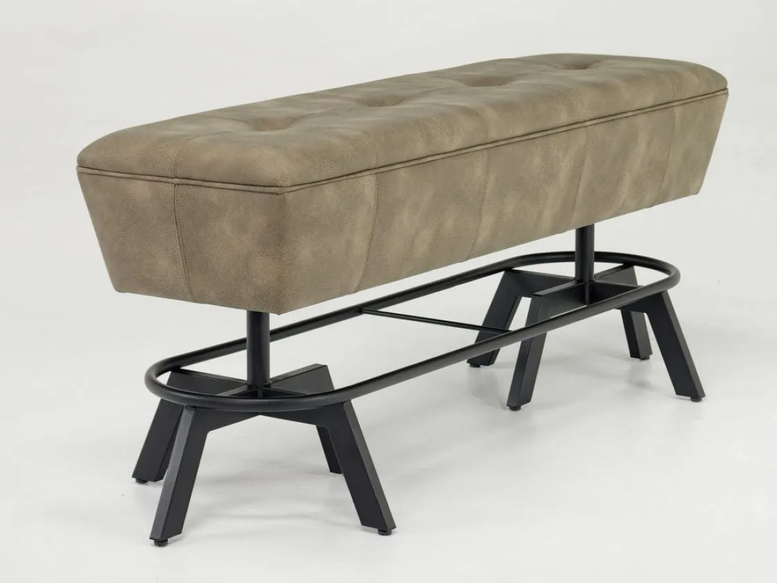 Mor Furniture Sequoia Counter Height Dining Table, 4 Stools & Bench In Espresso