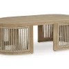 Mor Furniture Serena Shores Outdoor Coffee Table In Beige