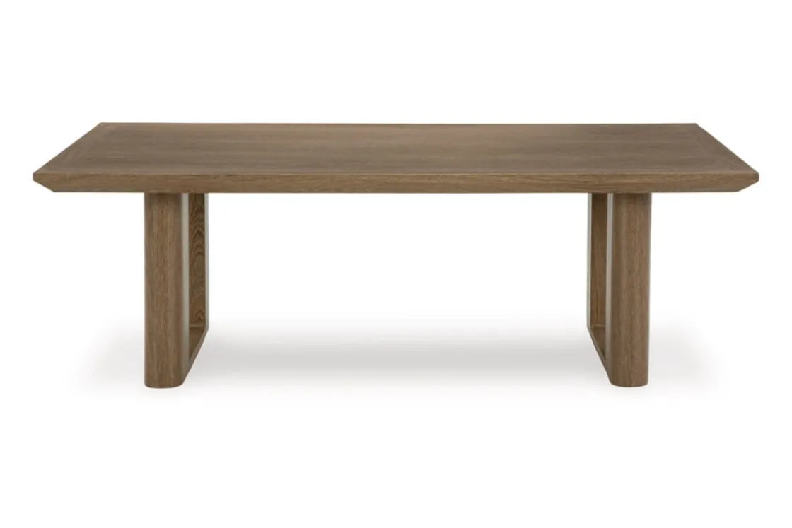 Mor Furniture Serene Bay Outdoor Coffee Table In Dark Brown