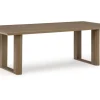 Mor Furniture Serene Bay Outdoor Dining Table In Dark Brown