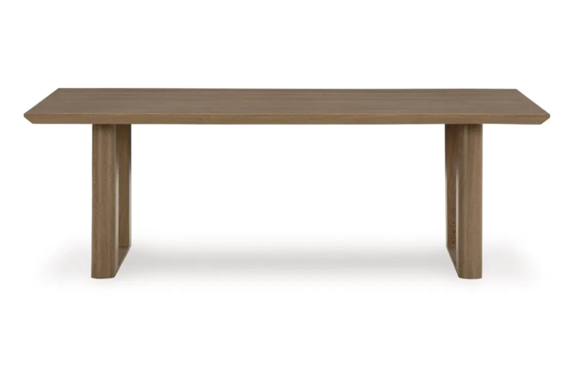Mor Furniture Serene Bay Outdoor Dining Table In Dark Brown