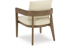 Mor Furniture Serene Bay Outdoor Dining Table & 6 Arm Chairs In Dark Brown