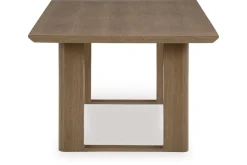 Mor Furniture Serene Bay Outdoor Dining Table & 6 Arm Chairs In Dark Brown