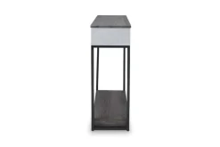 Mor Furniture Sethlen Sofa Table In Gray/Black