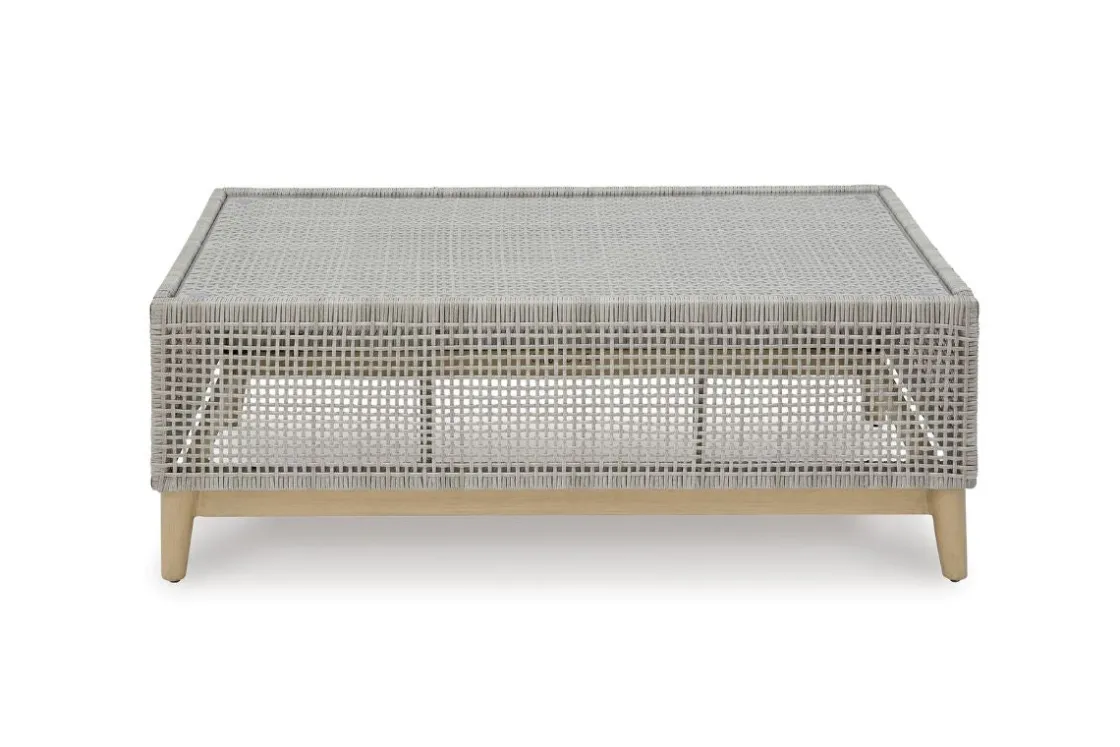 Mor Furniture Seton Creek Outdoor Coffee Table In Gray
