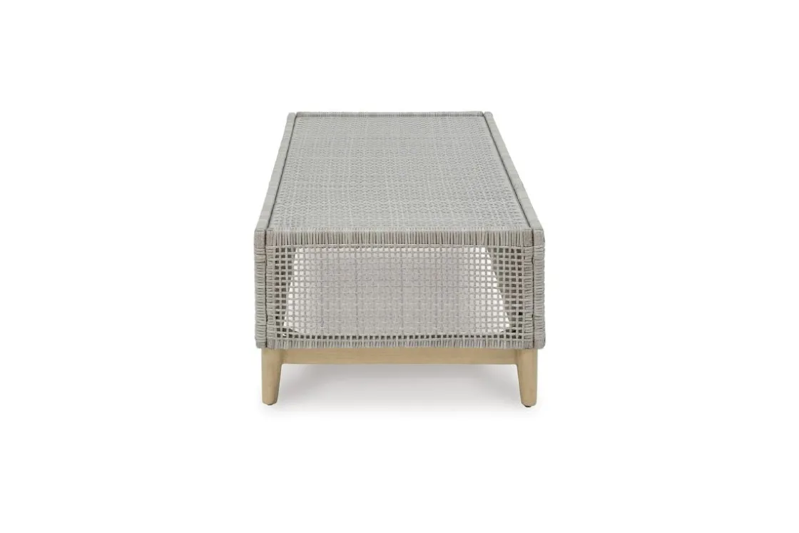 Mor Furniture Seton Creek Outdoor Coffee Table In Gray