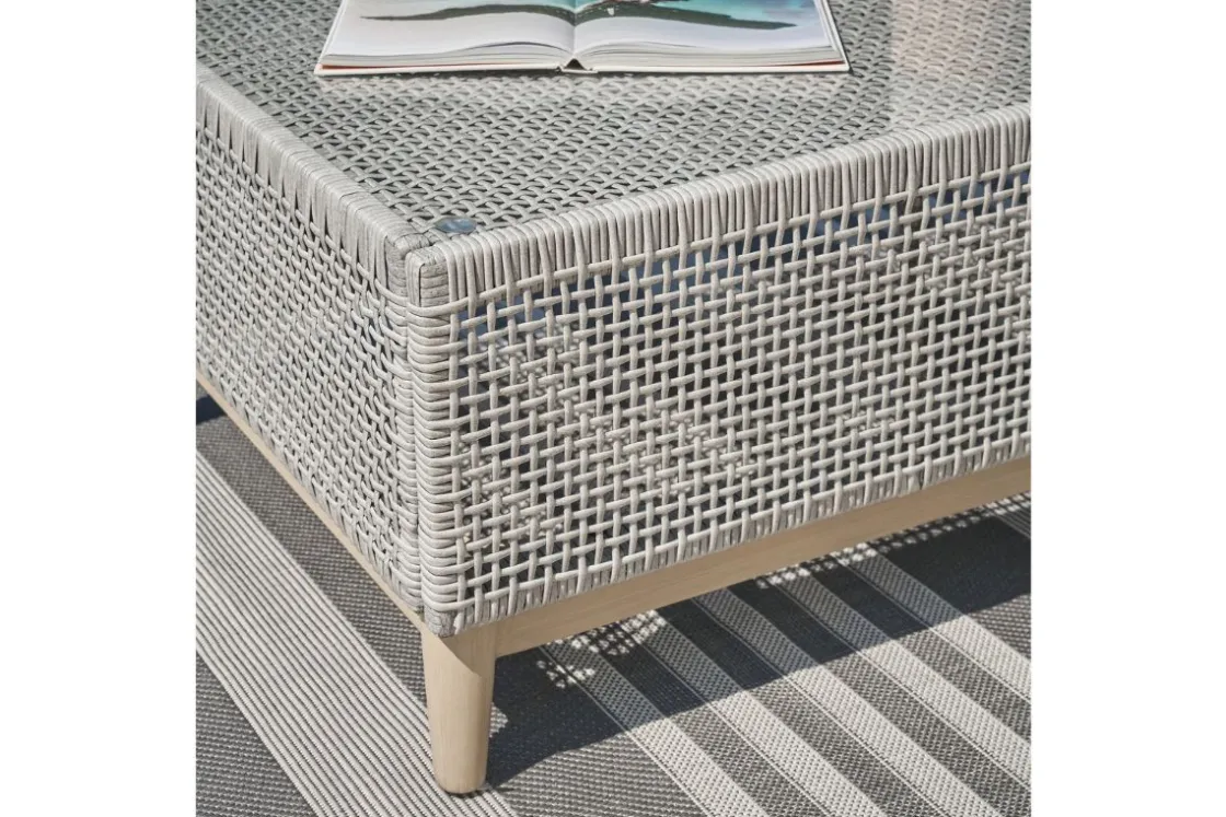 Mor Furniture Seton Creek Outdoor Coffee Table In Gray