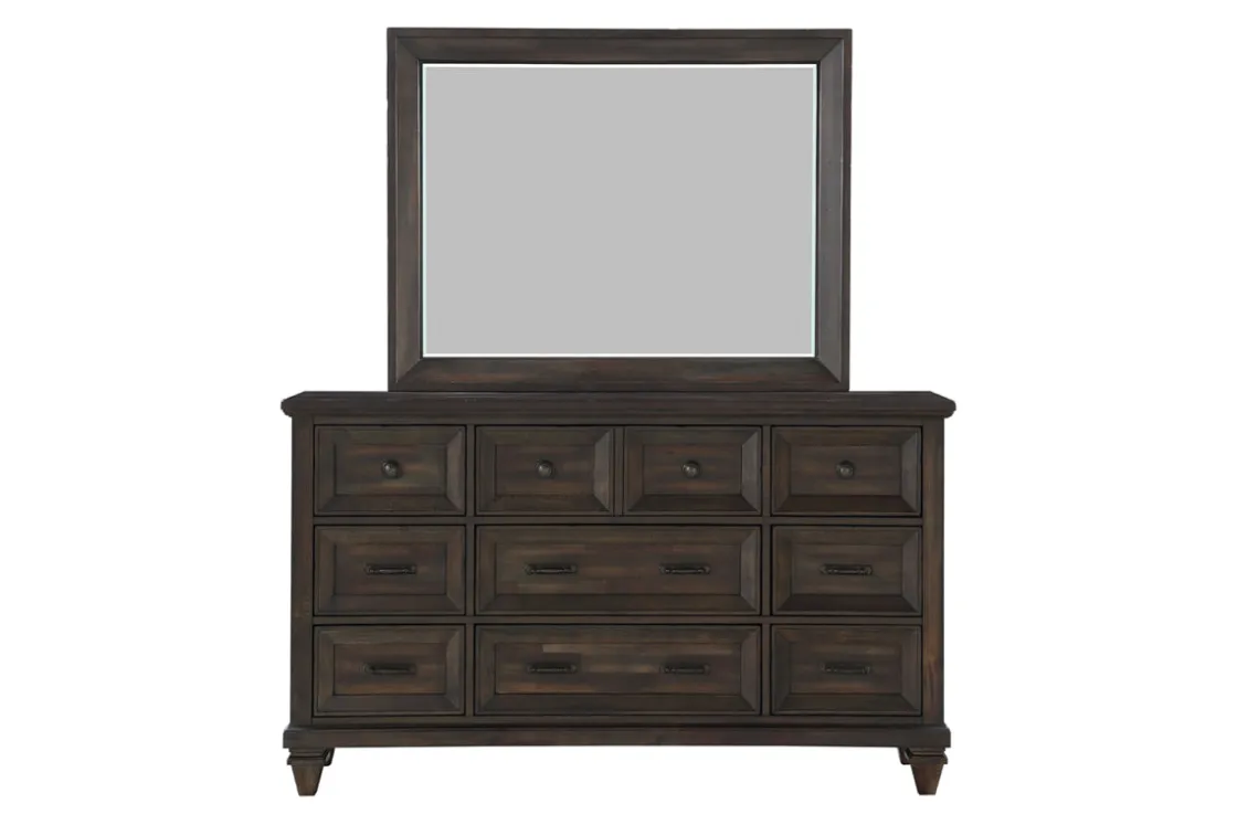 Mor Furniture Sevilla Mirror In Walnut