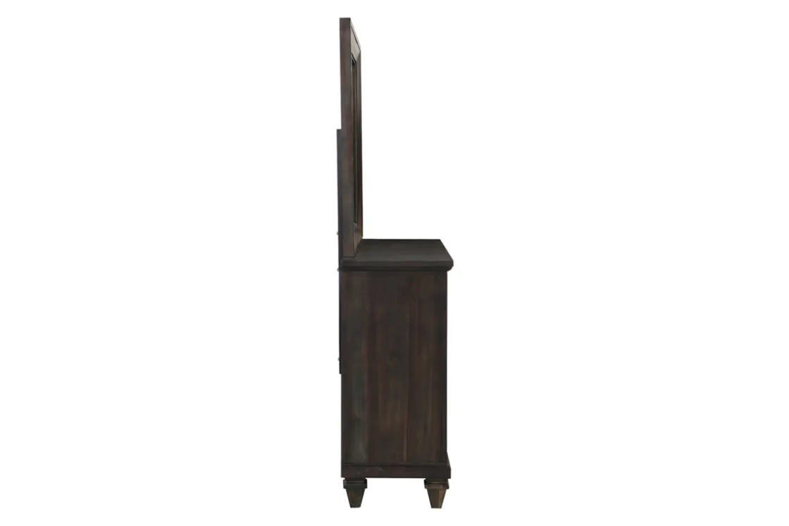 Mor Furniture Sevilla Mirror In Walnut