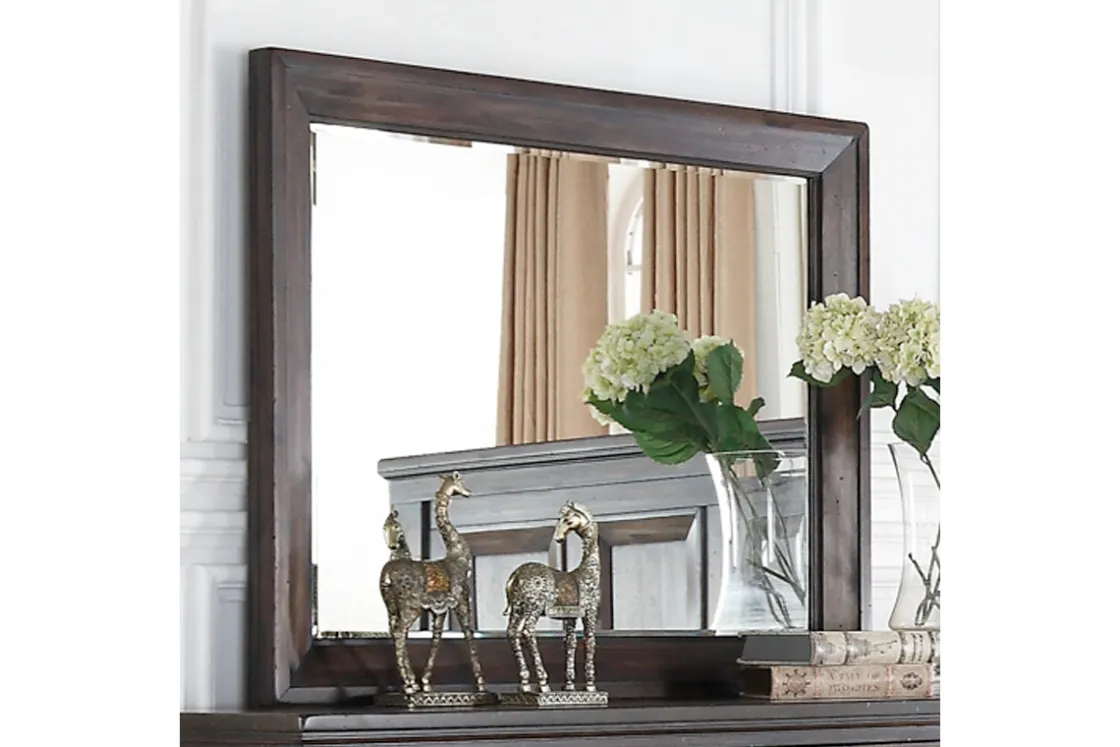 Mor Furniture Sevilla Mirror In Walnut