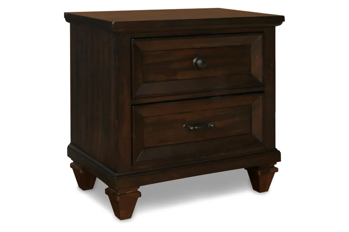Mor Furniture Sevilla Nightstand In Walnut