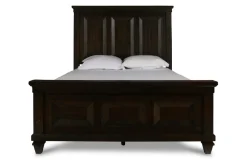 Mor Furniture Sevilla Panel Bed, Dresser, Mirror & Nightstand In Walnut, Queen
