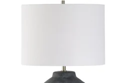 Mor Furniture Shadowave Table Lamp In Black