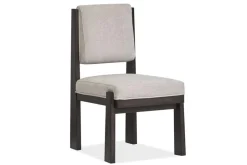 Mor Furniture Shelby Trestle Dining Table, 4 Wood Back Chairs & Bench In Coffee Bean