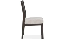 Mor Furniture Shelby Trestle Dining Table, 4 Wood Back Chairs & Bench In Coffee Bean
