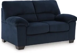 Mor Furniture Simple Joy Loveseat In Onyx