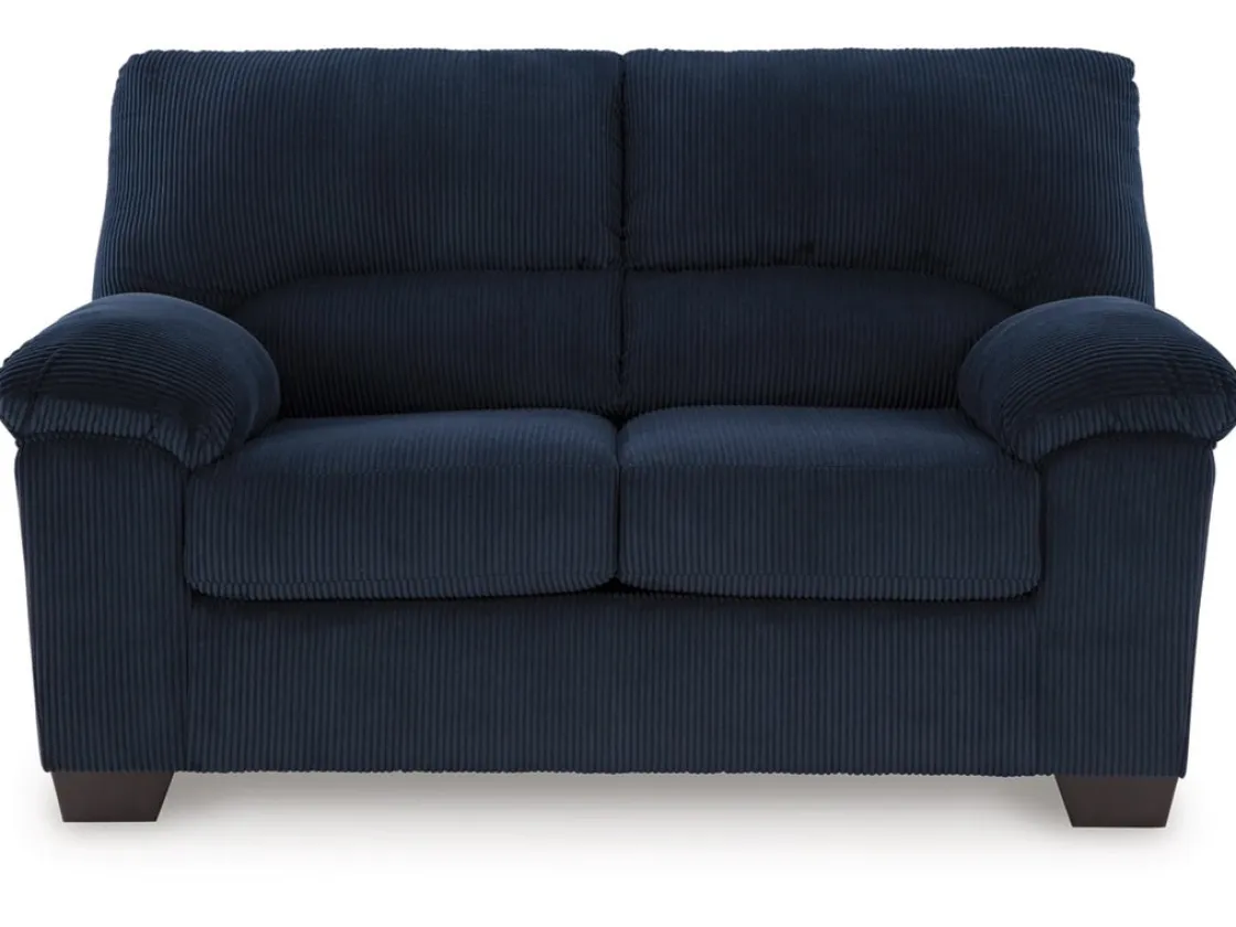 Mor Furniture Simple Joy Loveseat In Onyx