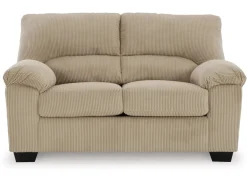 Mor Furniture Simple Joy Loveseat In Onyx