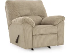 Mor Furniture Simple Joy Rocker Recliner In Onyx