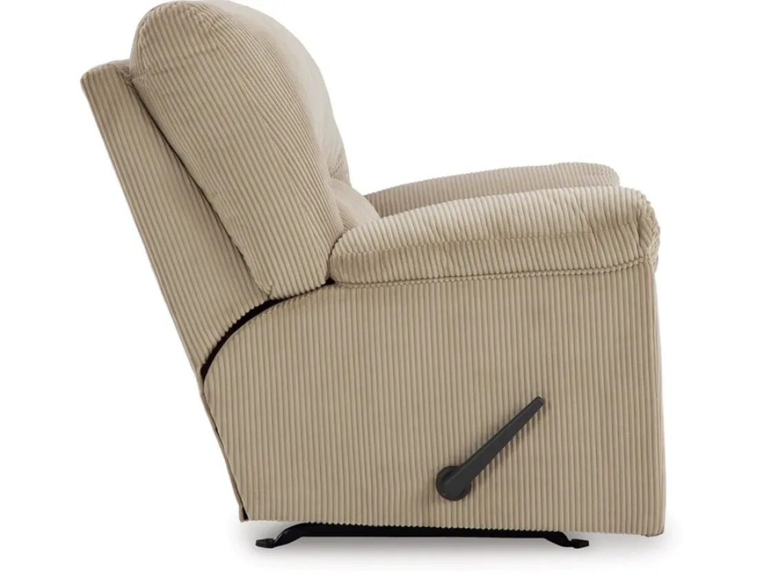 Mor Furniture Simple Joy Rocker Recliner In Onyx