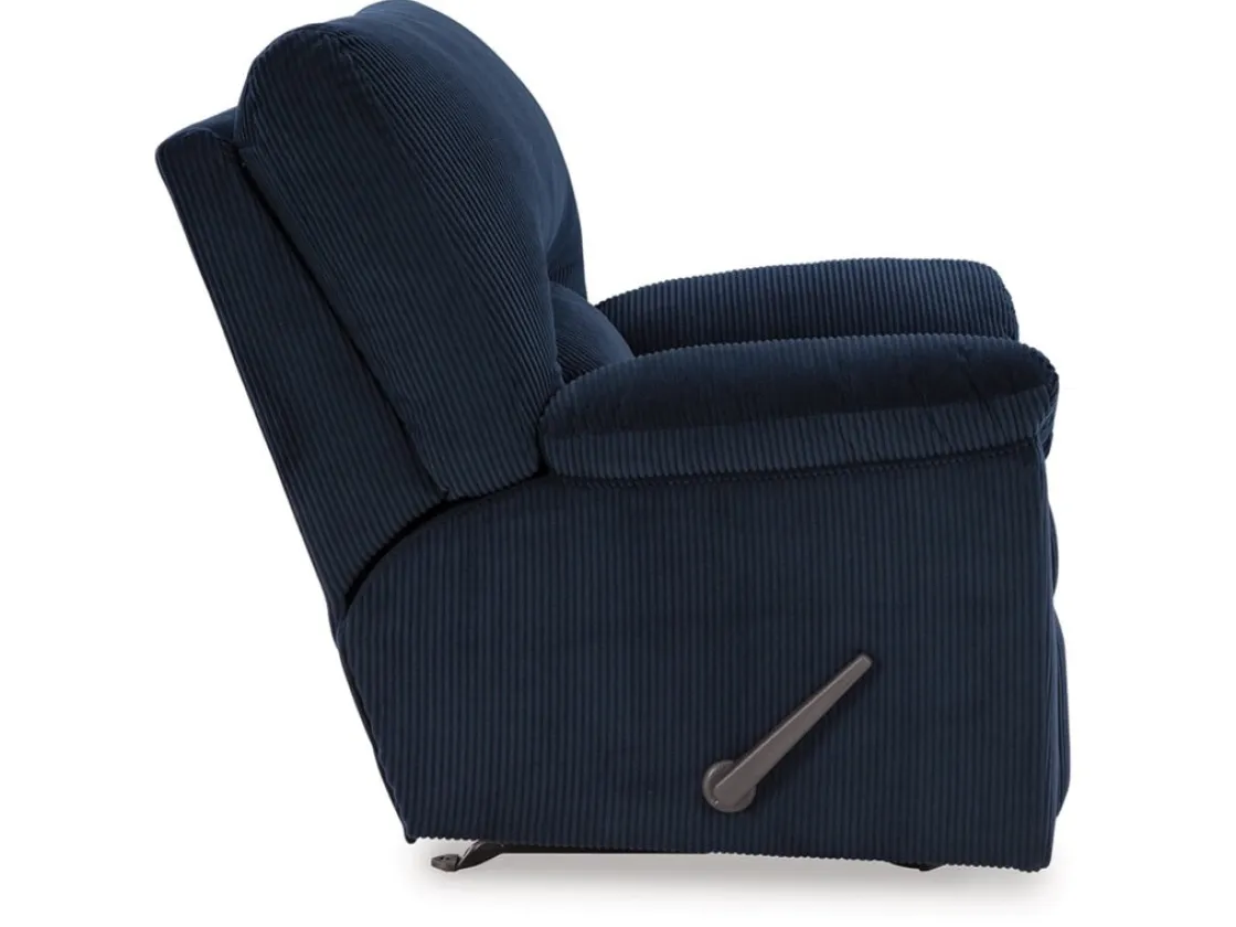 Mor Furniture Simple Joy Rocker Recliner In Onyx