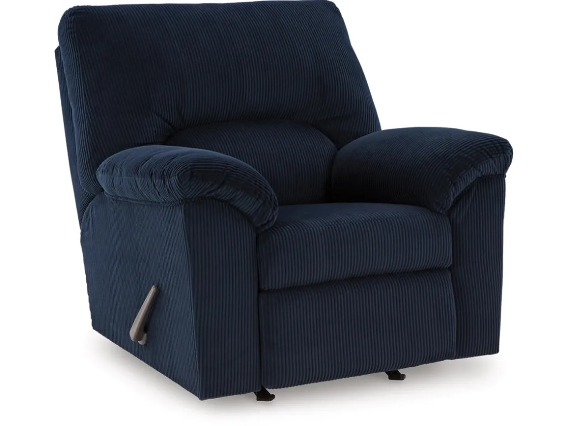 Mor Furniture Simple Joy Rocker Recliner In Onyx