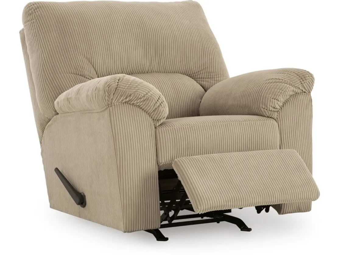 Mor Furniture Simple Joy Rocker Recliner In Onyx