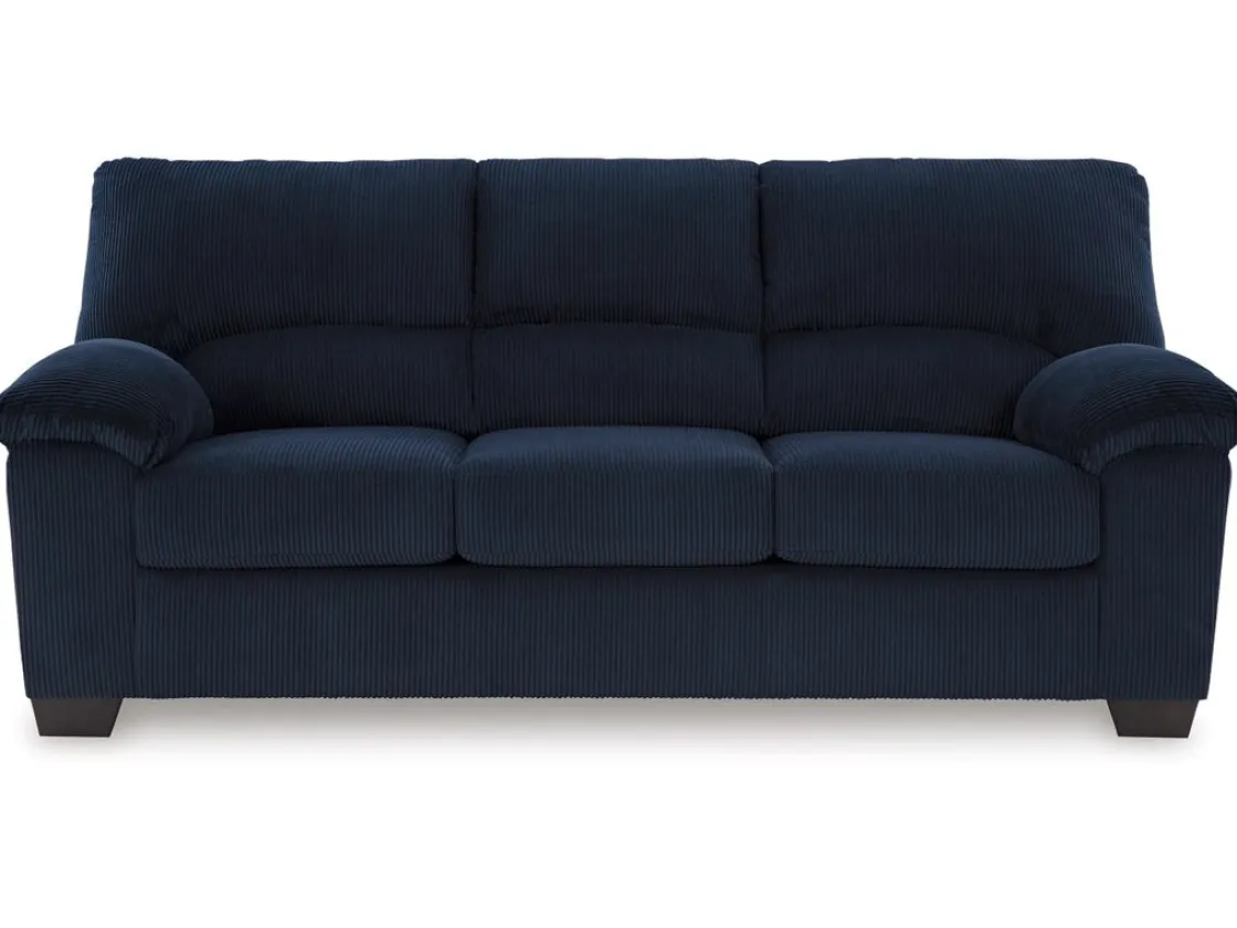 Mor Furniture Simple Joy Sofa & Loveseat In Navy
