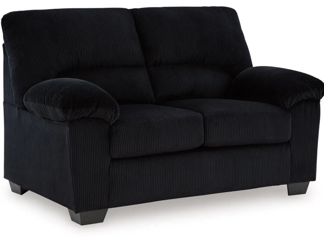 Mor Furniture Simple Joy Sofa & Loveseat In Navy
