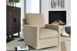 Mor Furniture Simple Joy Swivel Chair In Sand