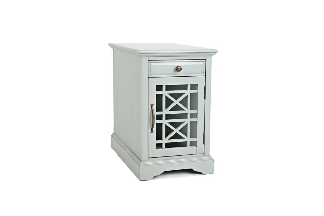 Mor Furniture Skyy Chairside Table In Black