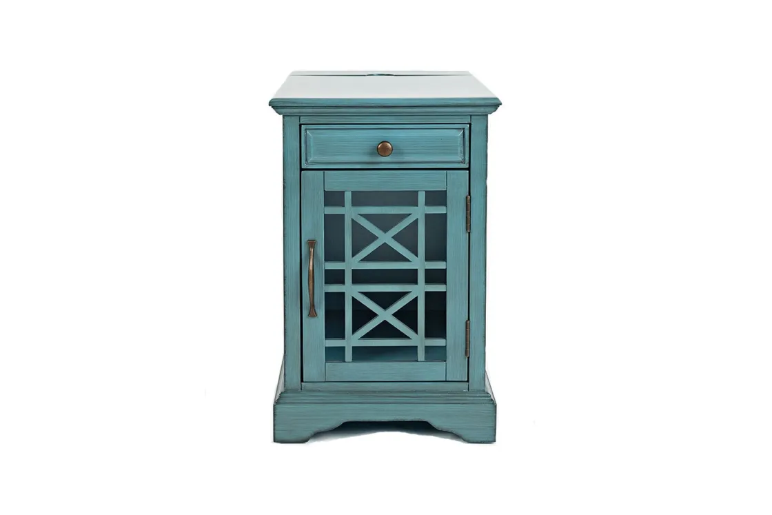 Mor Furniture Skyy Chairside Table In Black