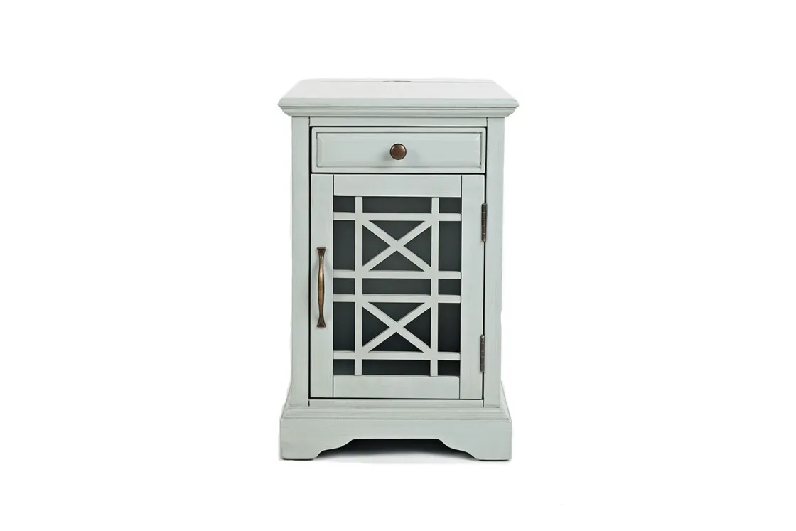 Mor Furniture Skyy Chairside Table In Black
