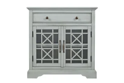 Mor Furniture Skyy Media Console In Gray, 70 Inch