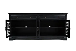 Mor Furniture Skyy Media Console In Gray, 70 Inch
