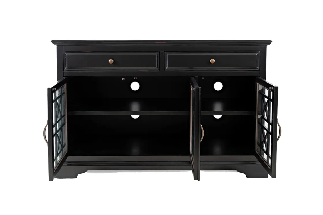 Mor Furniture Skyy Media Console In Gray, 70 Inch