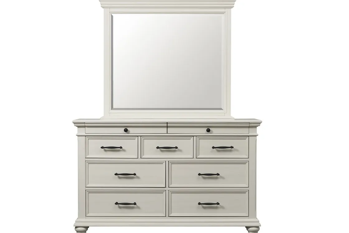 Mor Furniture Slater Mirror In Gray