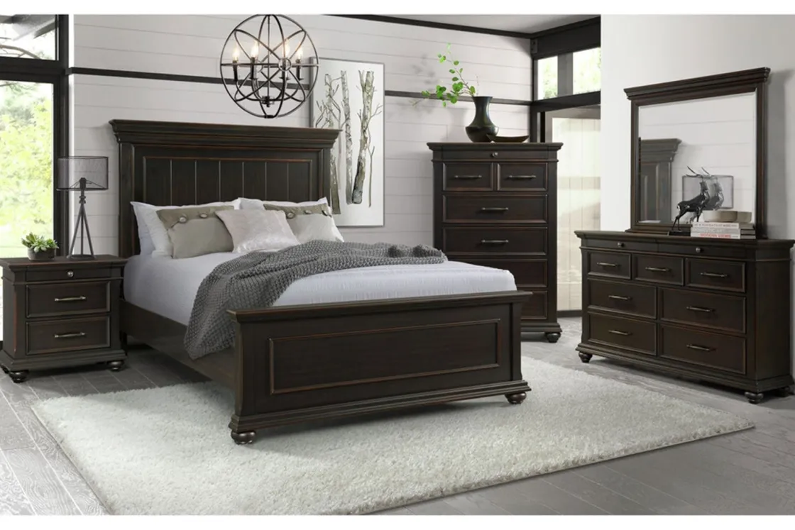 Mor Furniture Slater Mirror In Gray