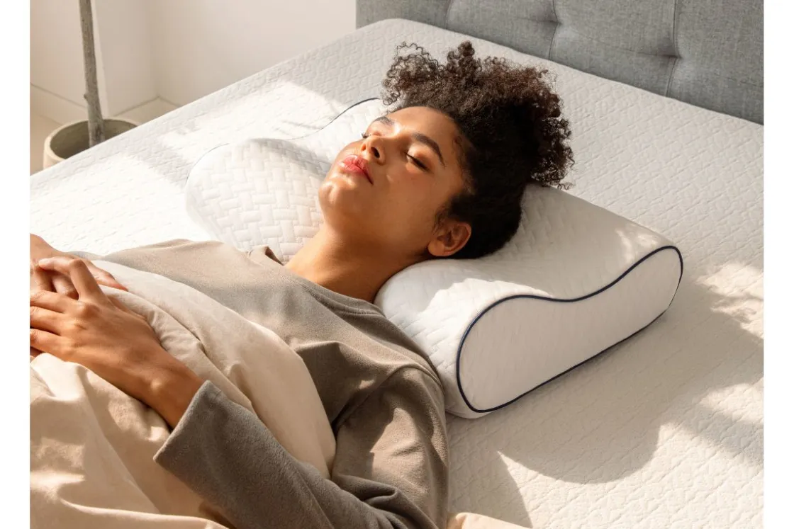 Mor Furniture Sleepmor Gel Memory Foam Contour Pillow