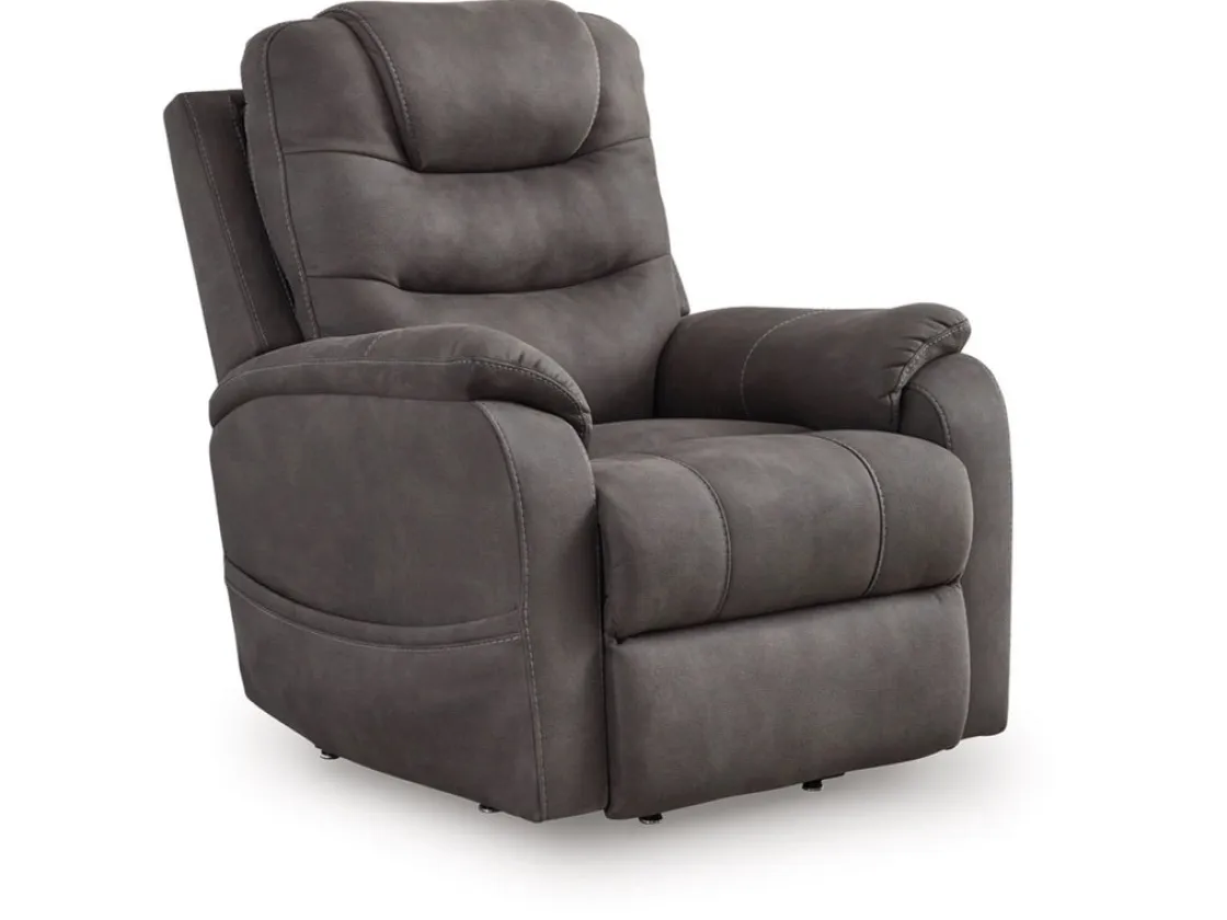 Mor Furniture Snowfield 2 Power Lift Chair In Gunmetal