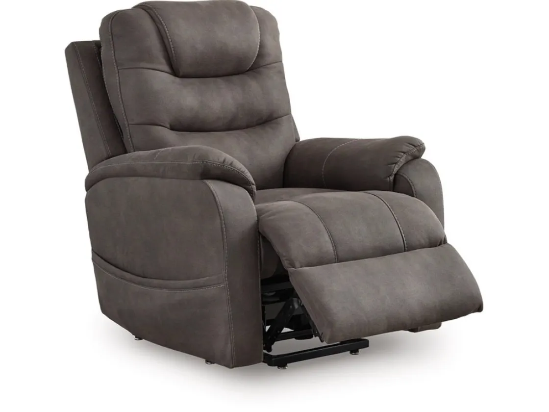 Mor Furniture Snowfield 2 Power Lift Chair In Gunmetal
