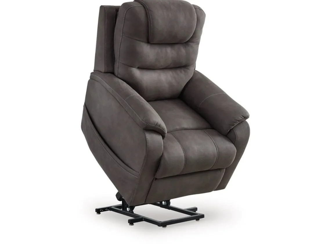 Mor Furniture Snowfield 2 Power Lift Chair In Gunmetal