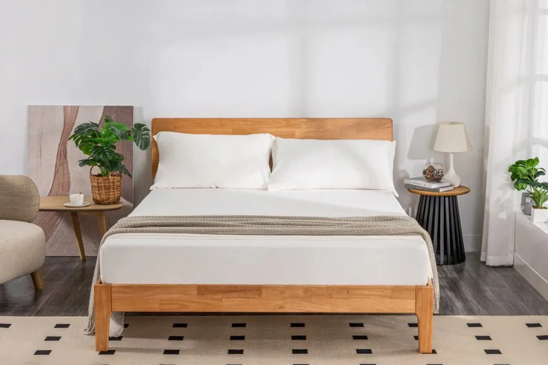 Mor Furniture Soft Wash Sheets In White, Twin
