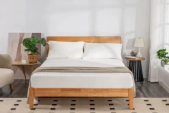 Mor Furniture Soft Wash Sheets In White, Twin
